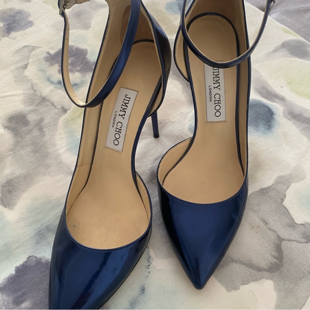 ✨HP ✨JIMMY CHOO PATENT STILETTO (38.5)